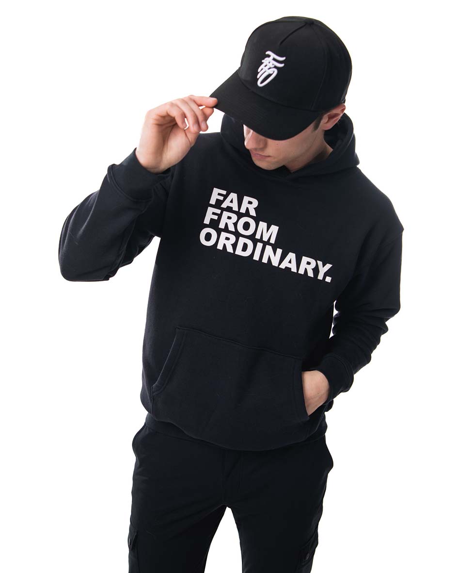 Far From Ordinary Clothing, Streetwear Brand, FFO Clothing, Essentials sweater, street style, best streetwear brand